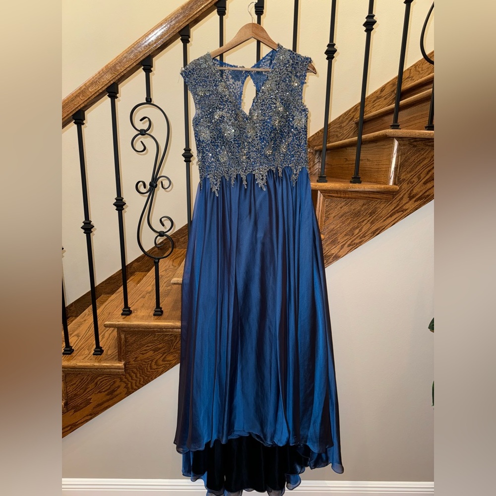 Montage by Mon Cheri formal gown. Size 12. NWOT and never altered